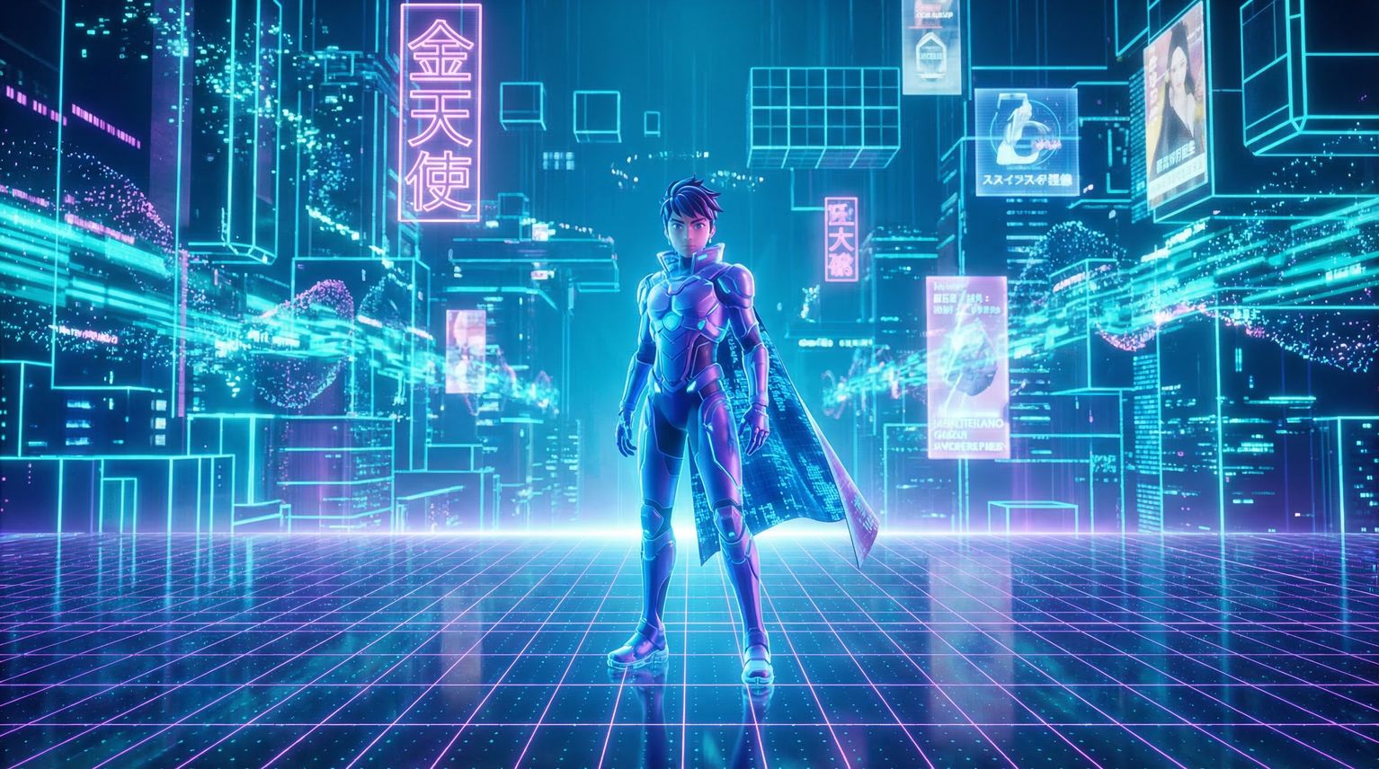 cosplay 3D动漫角色视频